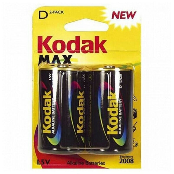 Alkaline Batteri Kodak LR20 1,5 V (2 pcs)