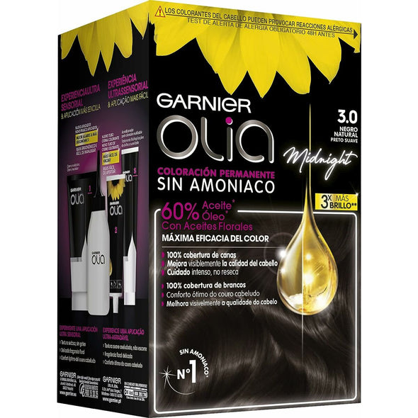 Farve uden Ammoniak Olia Garnier Mørk kastanje