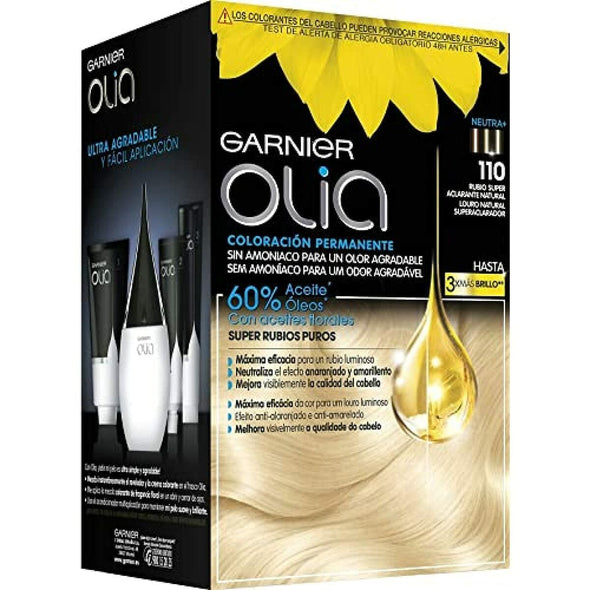Farve uden Ammoniak Olia Garnier Super blond blegemiddel