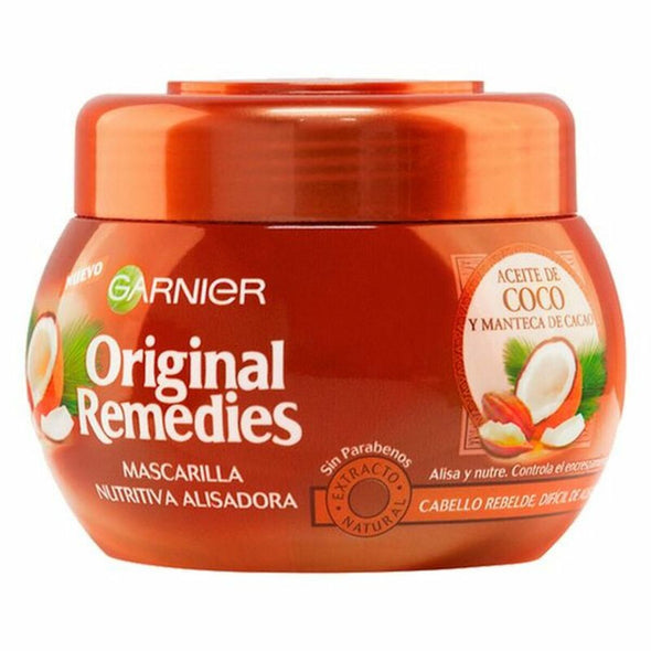 Nærende hårmaske Alisadora Aceite De Coco Original Remedies Fructis (300 ml)