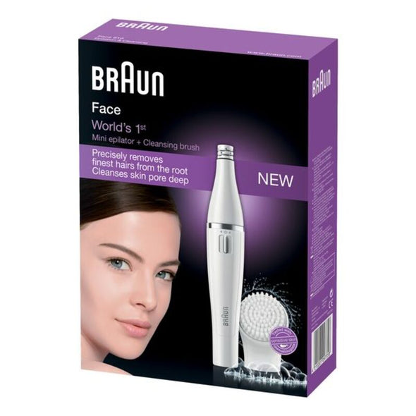 Elektrisk ansigtsrenser/hårfjerner Braun Face 810