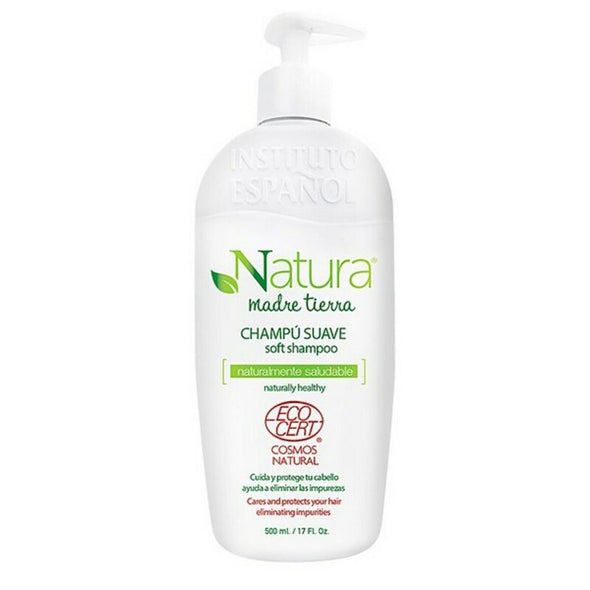 Fugtgivende shampoo Natura Madre Tierra Ecocert Instituto Español (500 ml)