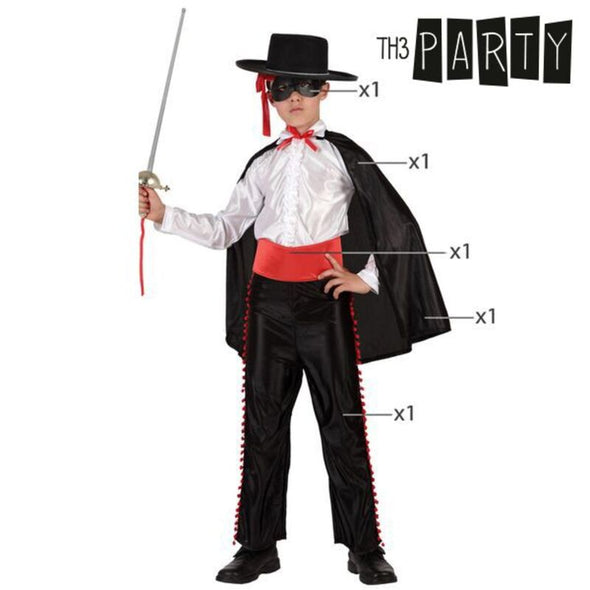 Kostume til børn Zorro