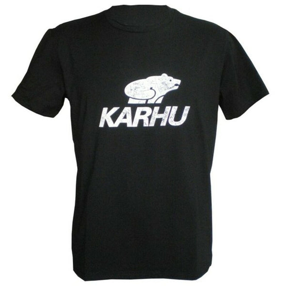 Kortærmet T-shirt til Mænd Karhu T-PROMO 1 Sort (Størrelse s)